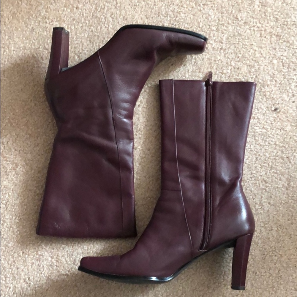 Newport News Heeled boots (3 1/2 inches).